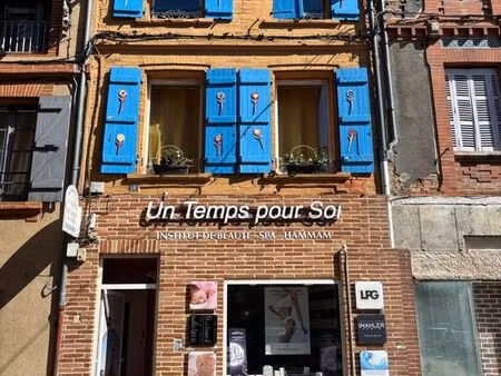 à vendre – immeuble mixte habitation + local commercial en plein centre-ville