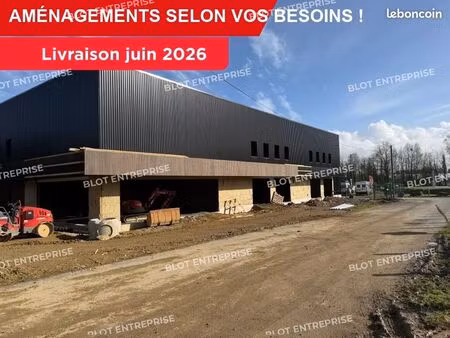 local d'activité 200 m²