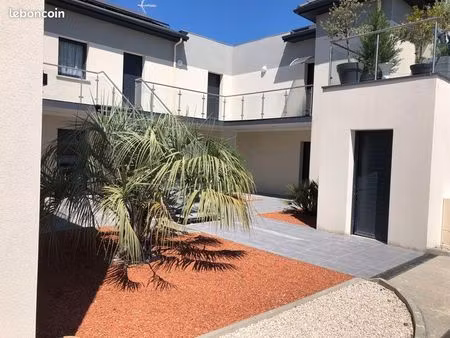 bel appartement t3 en rez de jardin au calme