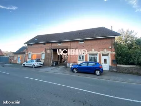 immeuble 166 m² flines-lez-raches