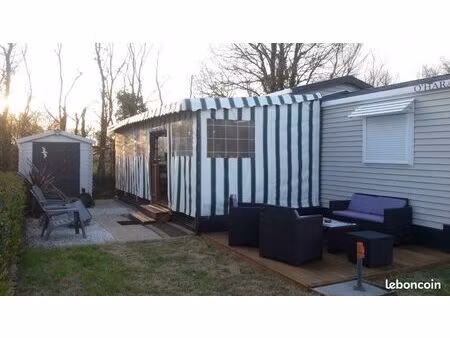 mobil home 3 chambres 6/8 couchages