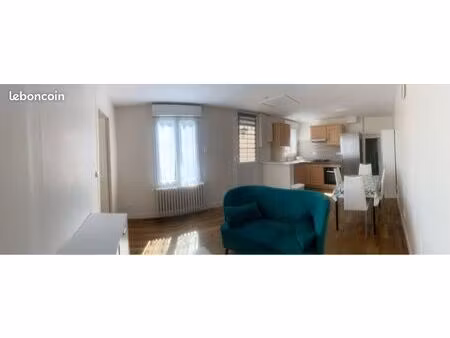 location meublée – maison t2 avec jardin et garage – joué-lès-tours centre