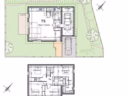 maison 5 pièces 124 m²