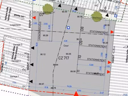 parking neuf grand cerf
