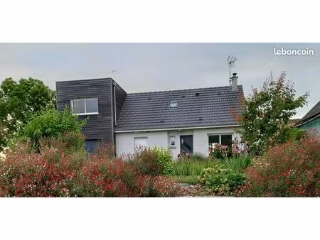 pavillon avec extension en bois - 108 m2