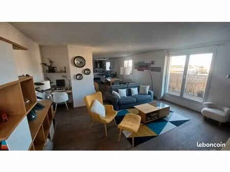 appartement 5 pièces duplex 108m² (117m2 utiles)