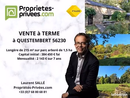 longère en viager 8 pièces 215 m²
