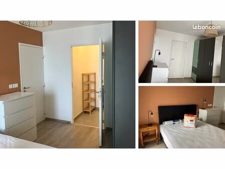 2 pièces 38m2 meublé terrasse et garage