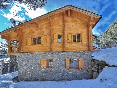 chalet de montagne haut de gamme avec vues panoramiques à proximité de les angles - bois m