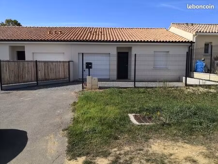 maison mitoyenne neuve