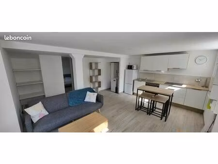 t2 38m2 meublé refait à neuf