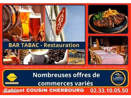 fonds de commerce bar  pmu 60 m²