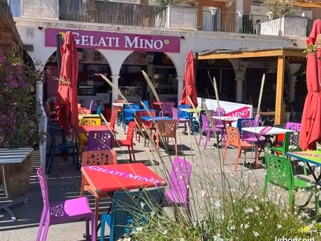 fond de commerce glacier