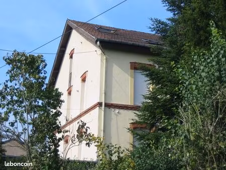 grand f3 87m2+jardin+parking+ cave