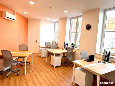 espace coworking tout équipé — tourcoing centre | 150 ht/mois