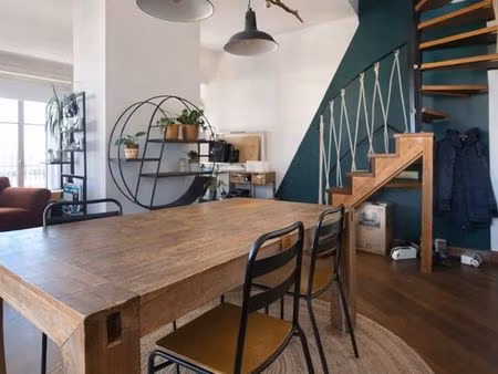 t3 meublé atypique avec terrasse - nouveau saint roch