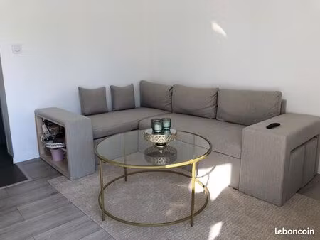 t2 de 38m2 avec une grande terrasse en pleine nature