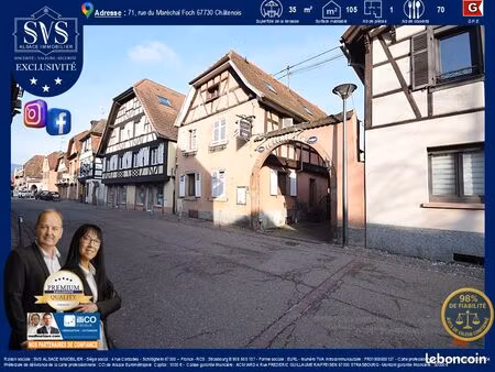 fonds de commerce  pizzeria 105 m² châtenois