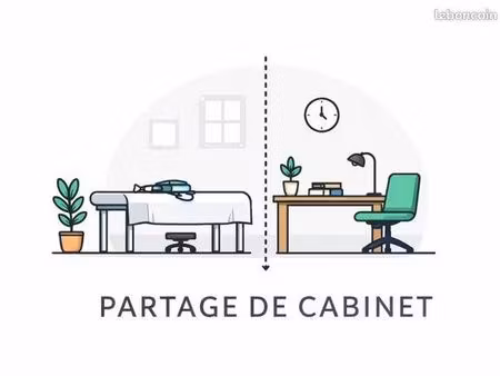 salle a partager dans cabinet paramédical