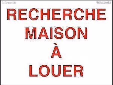recherche maison en location