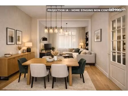 maison familiale 145 m² – garage 32 m² – cave – jardin – lille saint-maurice pellevoisin (