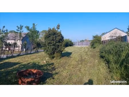 terrain constructible - proche mer - gouville-sur-mer