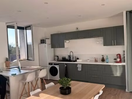 appartement 95m2 + tropézienne refait à neuf