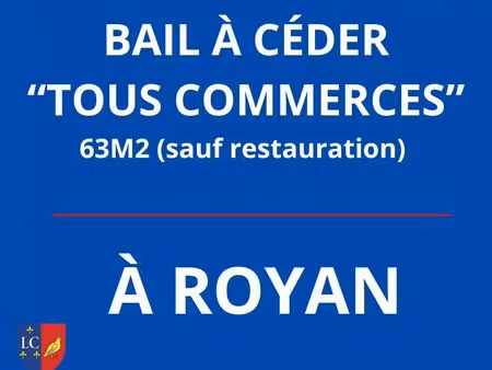 local 63 m² royan