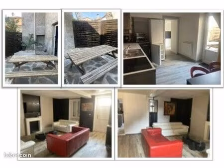 maison de ville f5 avec terrasse