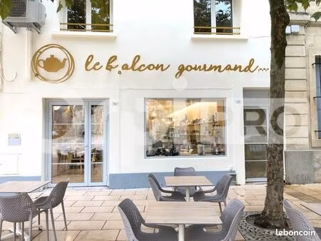 fonds de commerce salon de thé 80 m²
