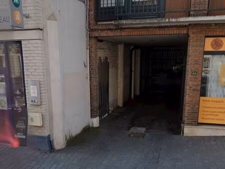 loue place de parking arras