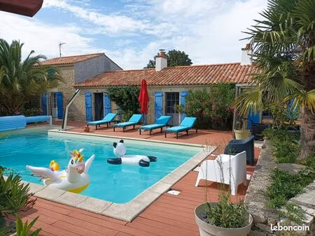 vente maison piscine longère gites chambres d'hôtes