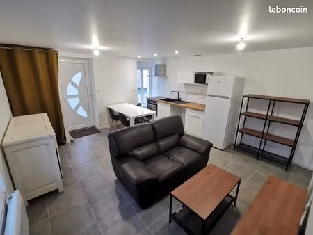 location maison de ville t2 meublée 50m²