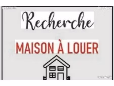 recherche maison à louer
