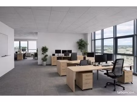 bureaux neufs 229 m² avec terrasse + 6 parkings – villeneuve-lès-maguelone – sans frais d’