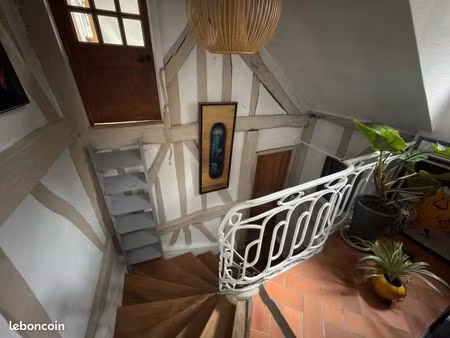 appartement 2 pièces duplex – rouen croix de pierre / hôpital – lumineux