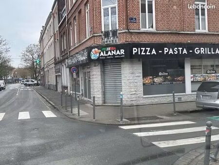 fond de commerce pizzeria restaurant snack