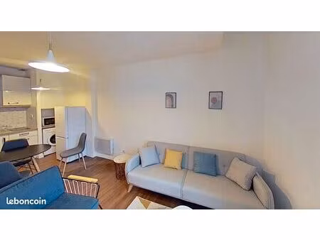 t2 meublé 36 5 m² – rdc – secteur rue d’iéna (le havre) – dispo immédiate