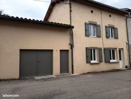 a louer maison centre village+ garage+jardinardin