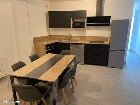 apparemment t3 meublé avec terrasse