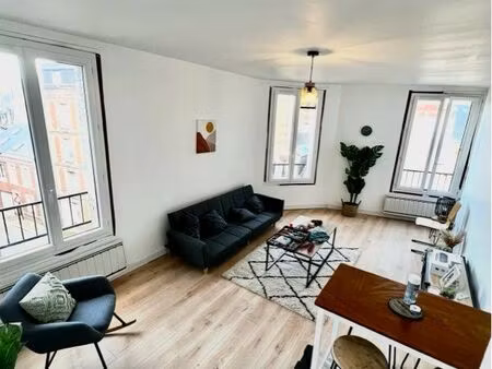 f4 rénové 73m² lumineux - 3 chambres  tout équipé