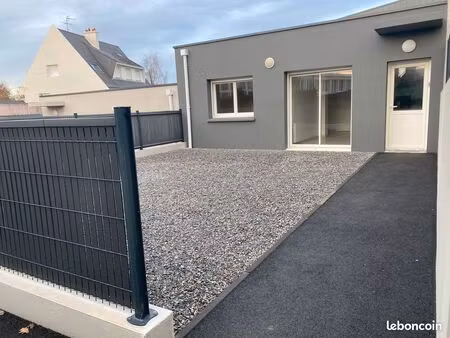logement t2 neuf avec jardin _ ploemeur 47m2