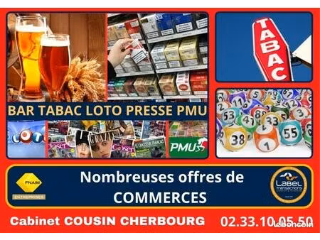 fonds de commerce bar 120 m²