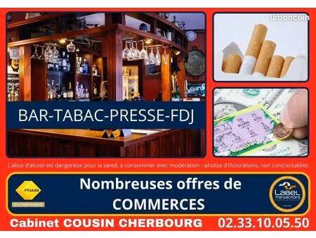 fonds de commerce bar 80 m²