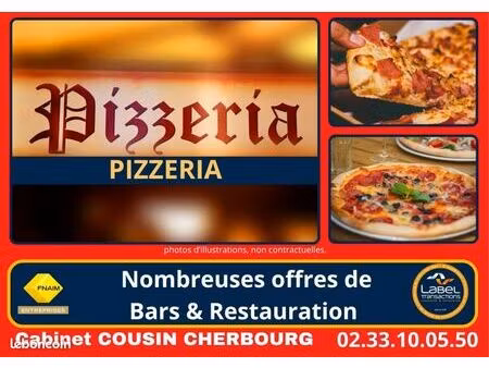 fonds de commerce pizzeria cherbourg en cotentin