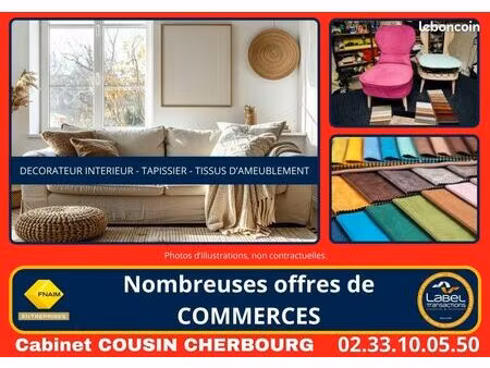 fonds de commerce décoration 80 m²