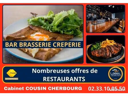 fonds de commerce bar  brasserie sainte mere eglise