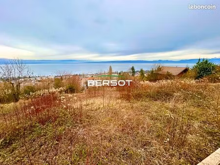 terrain 1 372 m² evian les bains