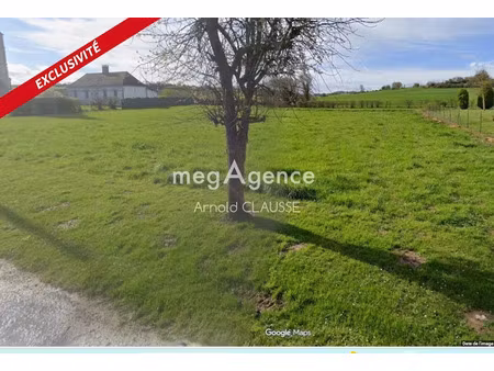 vente terrain à batir 1000 m² à vitz-sur-authie (80150)  25 000 €