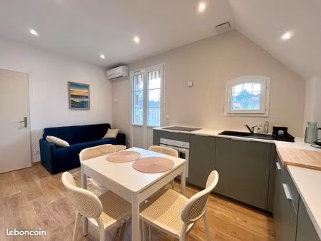 à vendre – arcachon – t2 rénové avec terrasse – coup de cœur